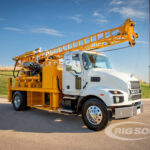 Diedrich D70 Truck Drill Rig on Mack MD7