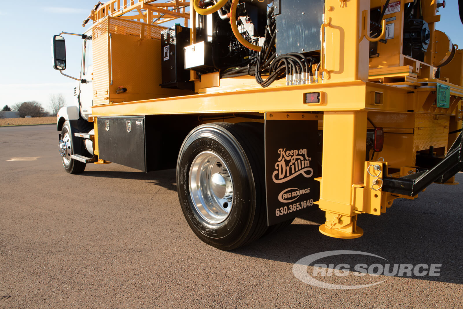 Diedrich D70 Truck Drill Rig on Mack MD7