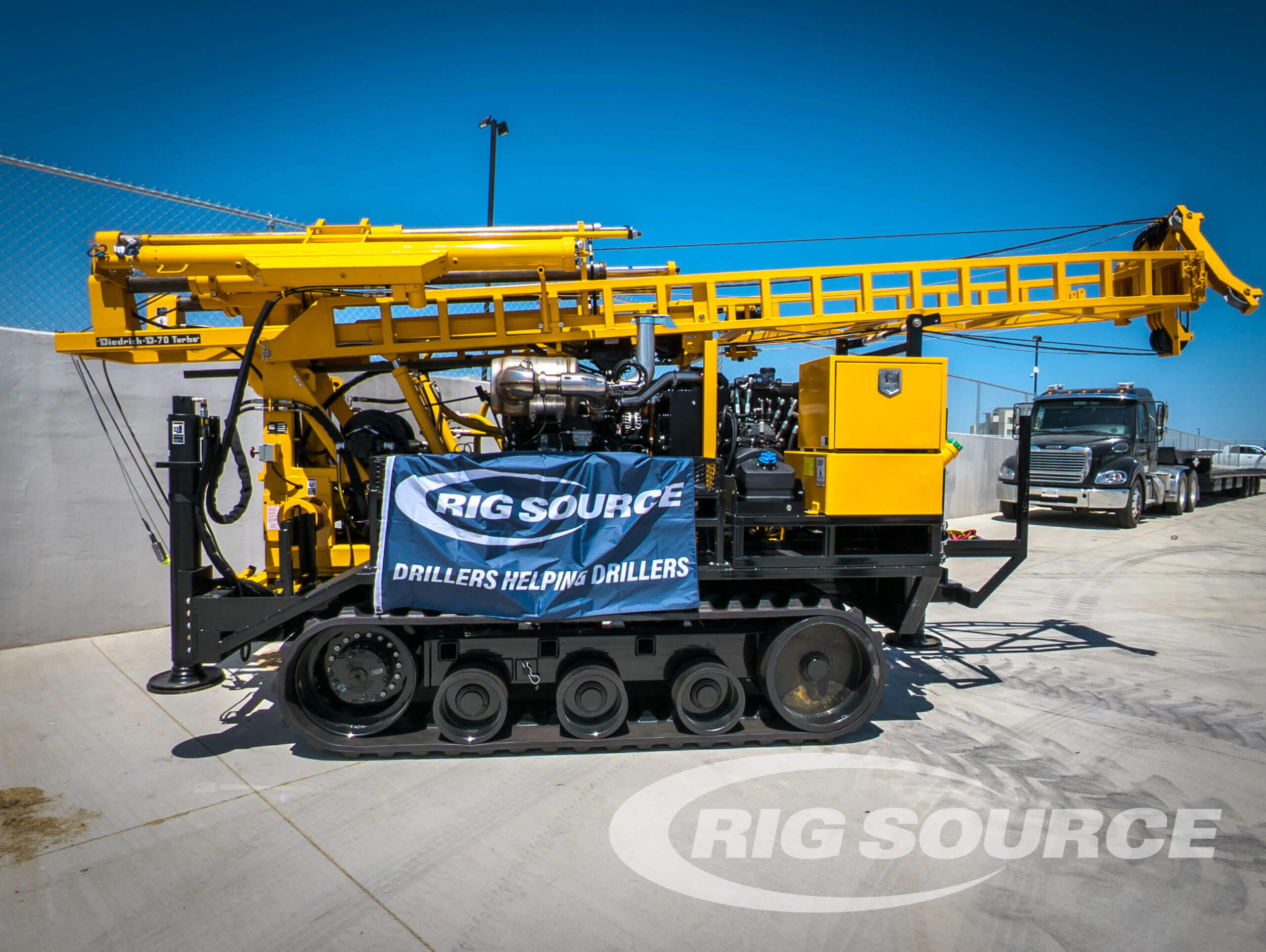Diedrich D-70 Remote Track D70 Drill rig